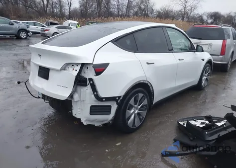 2023 Tesla Model Y Awd/Long Range Dual Motor All-Wheel Drive from USA, damaged, VIN 7SAYGAEE6PF791903